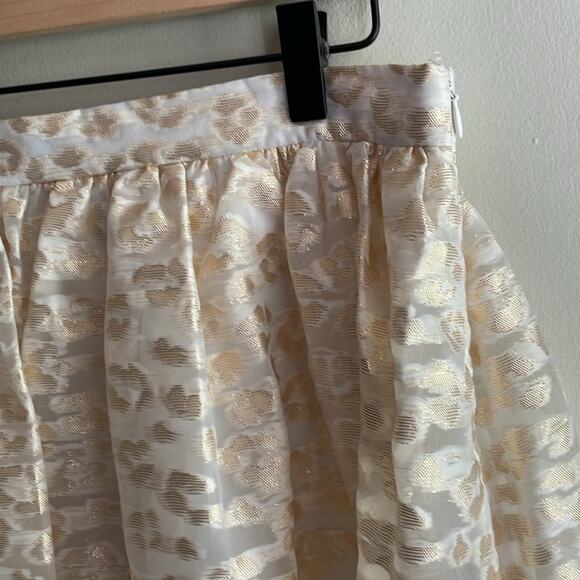 Anthropologie Pankaj & Nidhi Burnout Shimmer Maxi Skirt - Picture 5 of 15